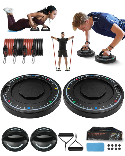 Push up Board System, Push up Handles for Floor, Fitness Workout Tool Workout Push up Bar, Professional Home Workout Equipment, Gym Equipment Strength Training Equipment for Men&Women